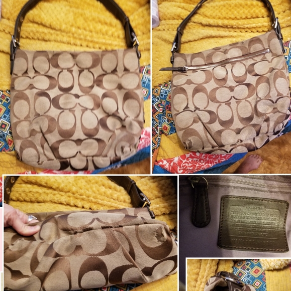 VINTAGE COACH BAG! - Picture 2 of 8